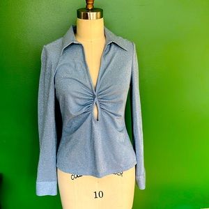 Zara 70’s inspired top